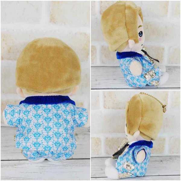 画像3: 【予約受付中】 ちびぬい 2023 驚きツアー メンカラ 衣装 コスチューム 服 aa11青担当 (3)