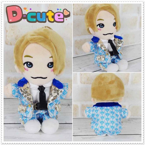 画像4: 【予約受付中】 ちびぬい 2023 驚きツアー メンカラ 衣装 コスチューム 服 aa11青担当 (4)