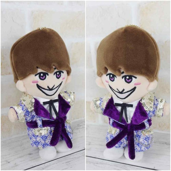 画像2: ちびぬい 2023 驚きツアー メンカラ 衣装 コスチューム 服 aa14 紫担当 (2)