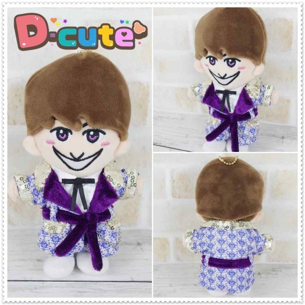 画像4: ちびぬい 2023 驚きツアー メンカラ 衣装 コスチューム 服 aa14 紫担当 (4)