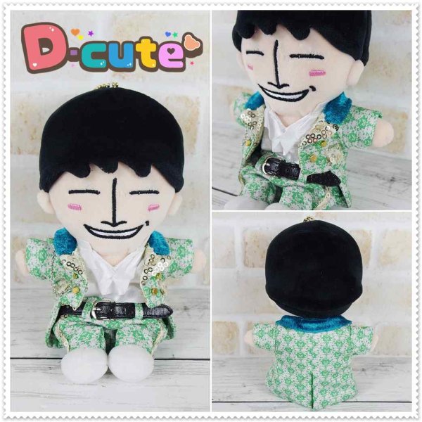 画像4: ちびぬい 2023 驚きツアー メンカラ 衣装 コスチューム 服  緑担当 aa16 (4)