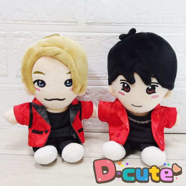 画像5: ちびぬい道頓堀 デビュー 衣装 コスチューム 服 aa31 赤担当 (5)