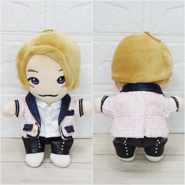 画像4: 【予約受付中】 ちびぬいピンクツイード 衣装 コスチューム 服 aa35 青担当 (4)