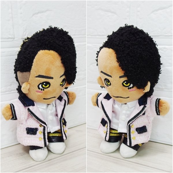 画像2: 【予約受付中】 ちびぬいピンクツイード 衣装 コスチューム 服 aa37 黄色担当 (2)