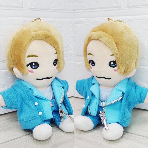 画像2: ちびぬい DNA青衣装 コスチューム 服 aa40 青担当 (2)