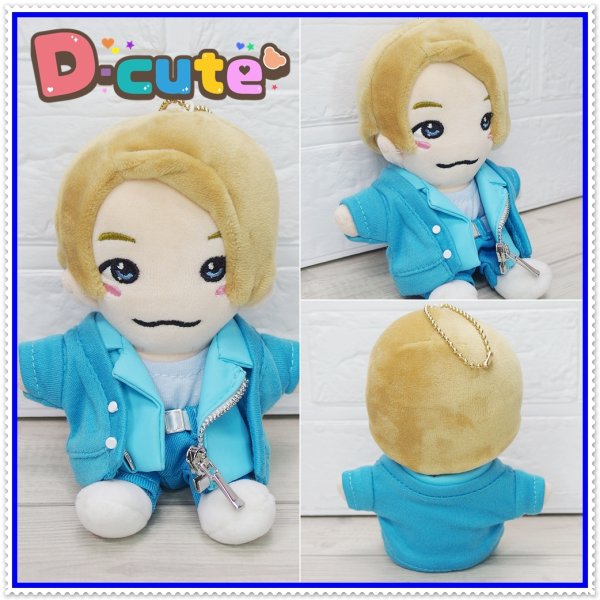 画像4: ちびぬい DNA青衣装 コスチューム 服 aa40 青担当 (4)