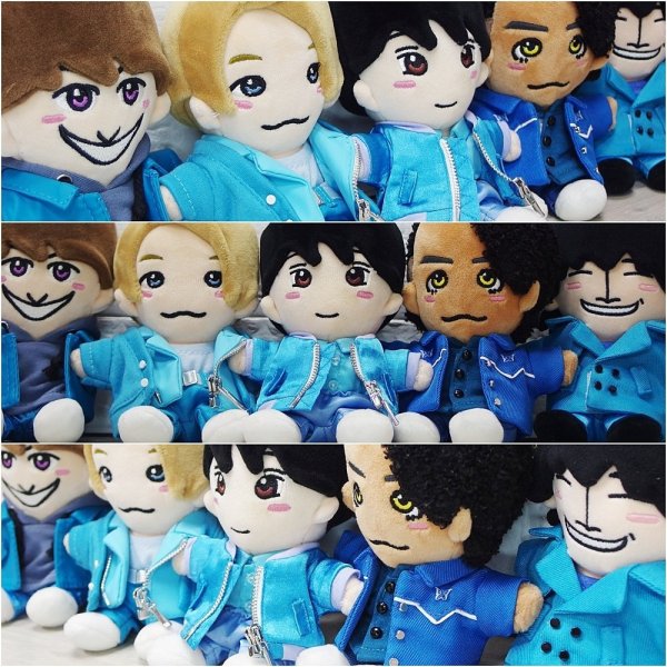 画像6: 【予約受付中】ちびぬい DNA青衣装 コスチューム 服 aa43 紫担当 (6)