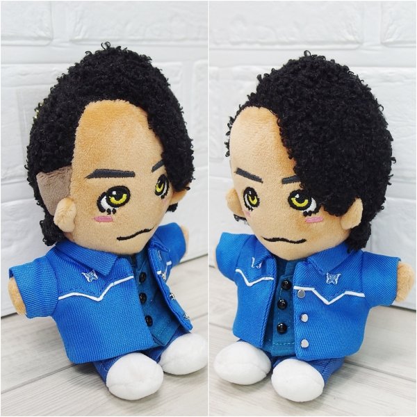 画像2: 【予約受付中】ちびぬい DNA青衣装 コスチューム 服 aa42 黄色担当 (2)