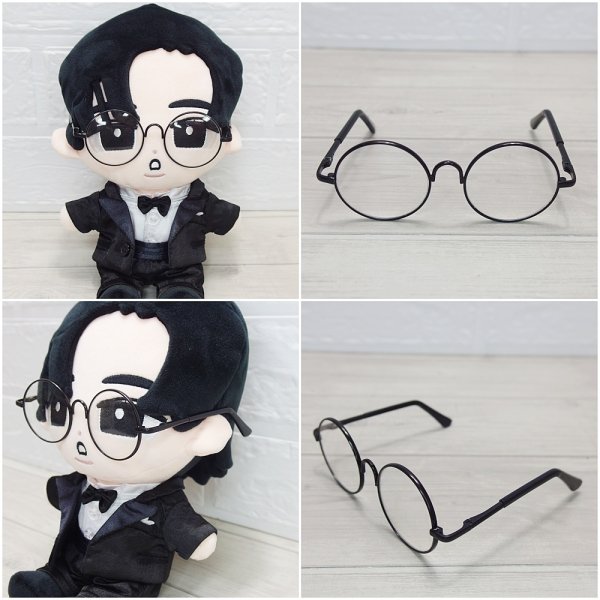 画像3: メガネ BIGぬいぐるみ Eタイプ ame (3)