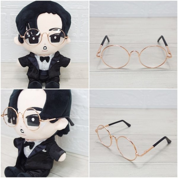 画像4: メガネ BIGぬいぐるみ Eタイプ ame (4)