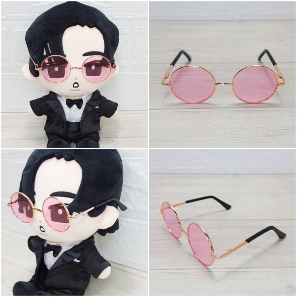 画像5: メガネ BIGぬいぐるみ Eタイプ ame (5)
