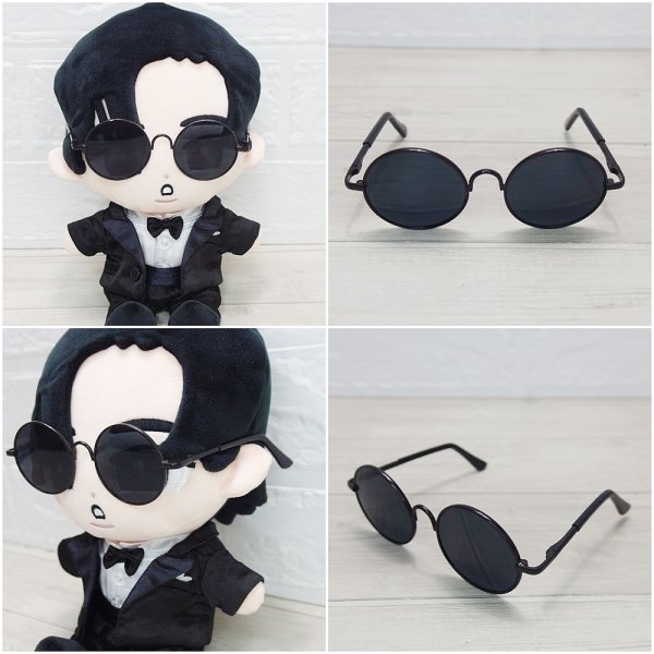 画像6: メガネ BIGぬいぐるみ Eタイプ ame (6)