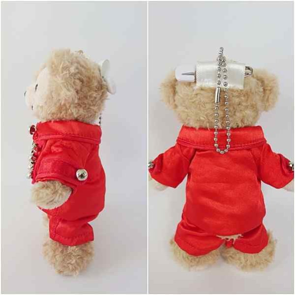 画像3: ダッフィー 衣装 ぬいばサイズ (全長14cm)東京♡少年風コスチューム 服b21 (3)