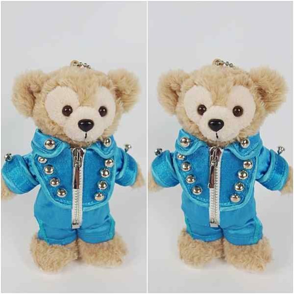 画像2: ダッフィー 衣装 ぬいばサイズ (全長14cm)東京♡少年風コスチューム 服b26 (2)