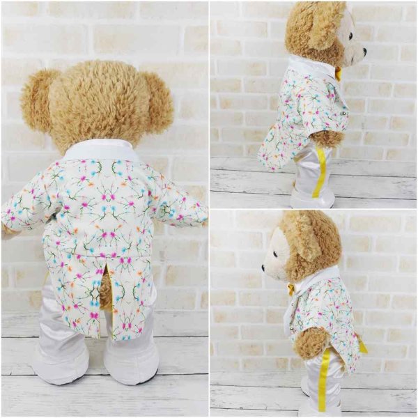 画像3: ダッフィー 衣装 Sサイズ (身長43cm) コスチューム 服 b64 黄色担当 (3)