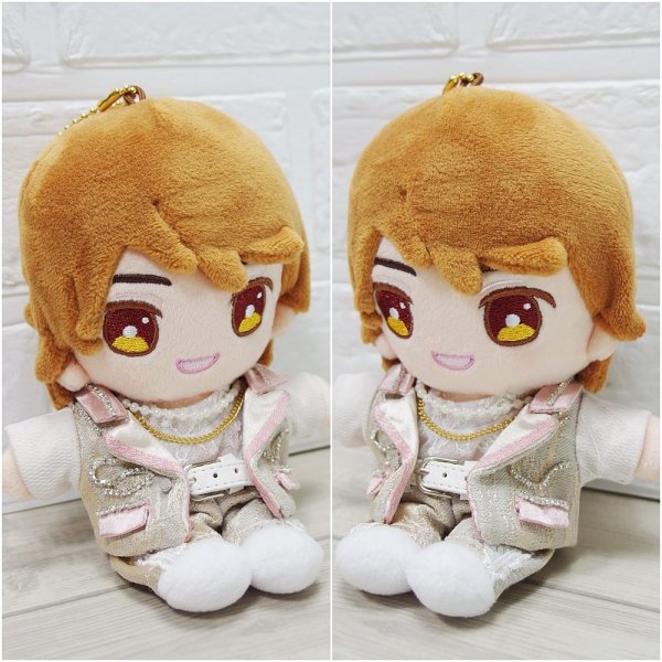 画像2: 【予約受付中】はぴぬい コスチューム 服 金色 ジャケット衣装 オレンジ担当 b103 (2)