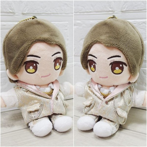 画像2: 【予約受付中】 はぴぬい コスチューム 服 金色 ジャケット衣装 黄色担当 b104 (2)