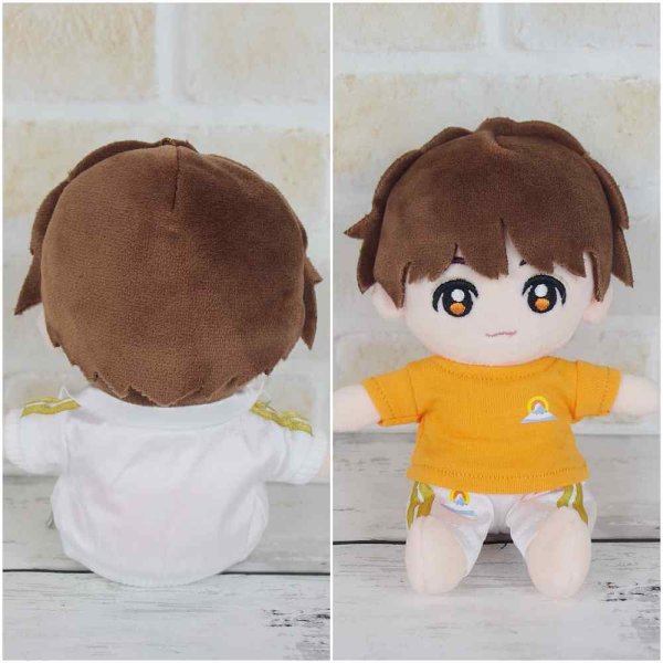 画像5: 【予約受付中】 Hey15thぬいぐるみ サイズ コスチューム 服 いただき 白ジャージ 衣装 オレンジ担当 hdn745 (5)