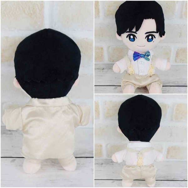 画像3: 【予約受付中】  Hey15thぬいぐるみ サイズ loverスーツ 衣装 水色担当 hdn753 (3)