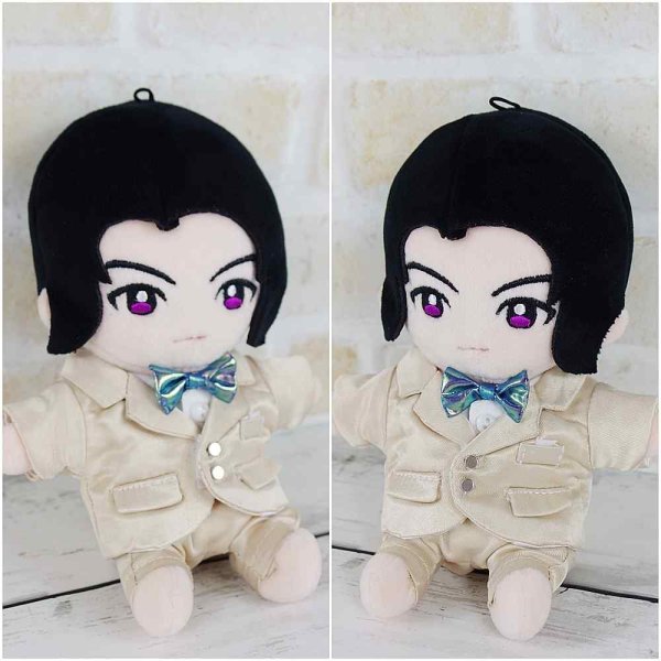 画像2: 【予約受付中】  Hey15thぬいぐるみ サイズ loverスーツ 衣装 紫担当 hdn756 (2)