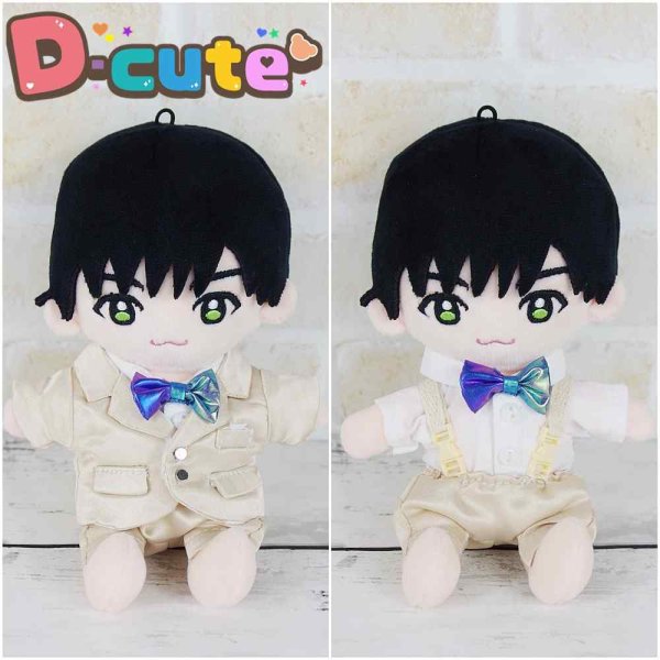 画像3: 【予約受付中】  Hey15thぬいぐるみ サイズ loverスーツ 衣装 黄緑担当 hdn759 (3)