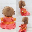 画像3: Hey15thぬいぐるみ サイズ コスチューム 服 縦じまメンカラ 衣装 オレンジ担当 hdn765 (3)