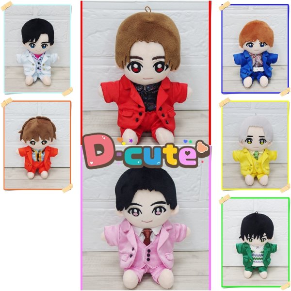 画像5: jump ぬいぐるみ サイズ H+ 衣装 オレンジ担当 hdn795 (5)