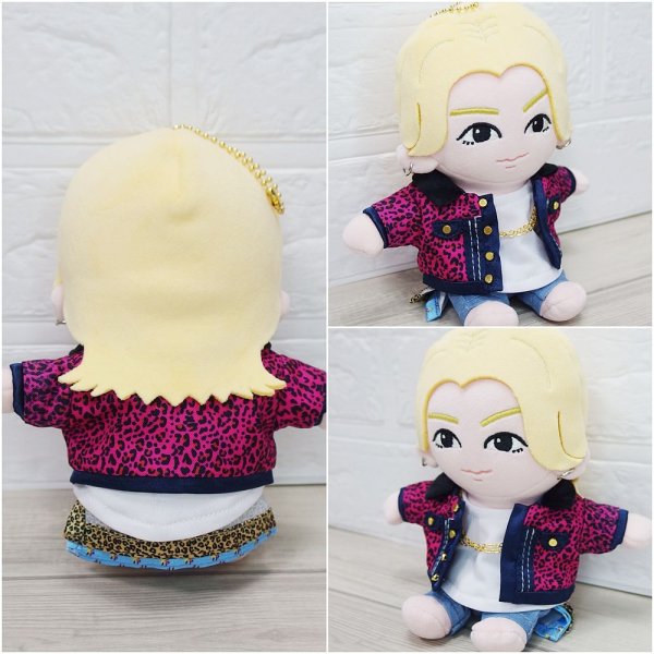 画像2: 【予約受付中】はぴぬい ヒョウ柄 コスチューム 衣装 服 hi23 緑 担当 (2)