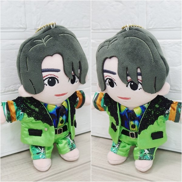 画像2: 【予約受付中】はぴぬい 黄緑 コスチューム 衣装 服 hi26 青 担当 (2)