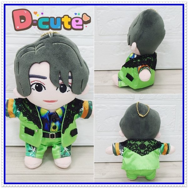 画像4: 【予約受付中】はぴぬい 黄緑 コスチューム 衣装 服 hi26 青 担当 (4)