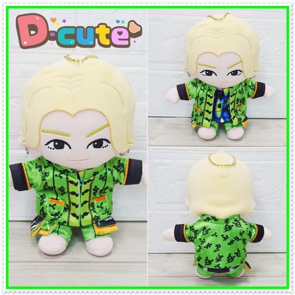 画像4: はぴぬい 黄緑 コスチューム 衣装 服 hi28 緑 担当 (4)