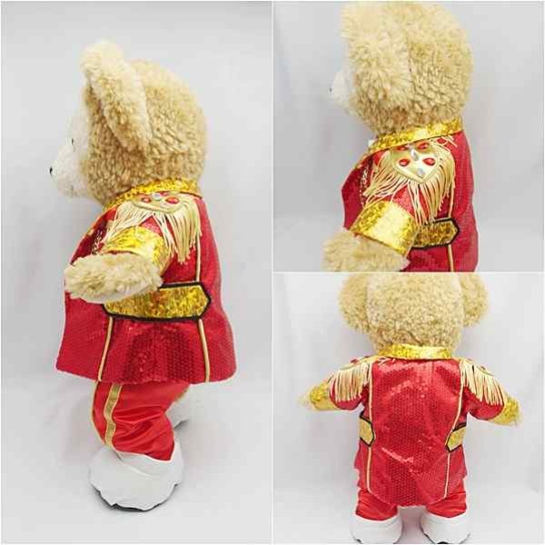 画像3: 【予約受付中】ダッフィー 衣装 Sサイズ (身長43cm) Prince 風コスチューム 服 kp00 (3)
