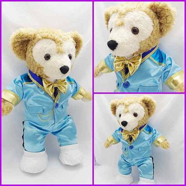 画像2: 【予約受付中】 ダッフィー 衣装 Sサイズ (身長43cm) Prince 風コスチューム 服 kp03 (2)