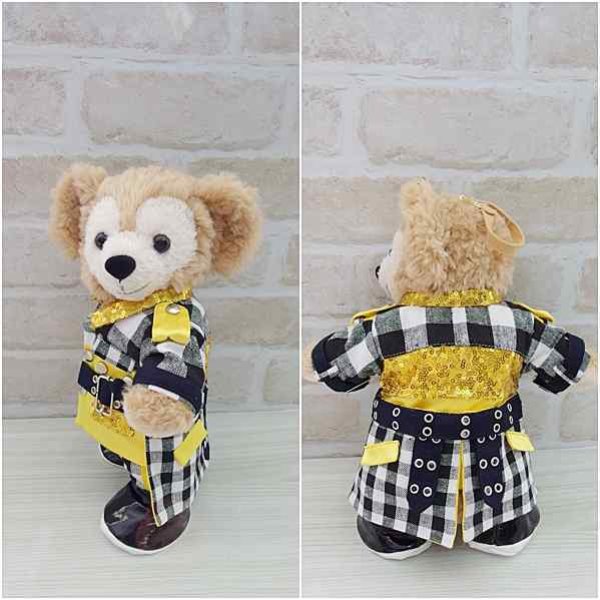 画像3: 【予約受付中】  ダッフィー 衣装 ポーチサイズ (身長28cm) コスチューム 服 kp182 (3)
