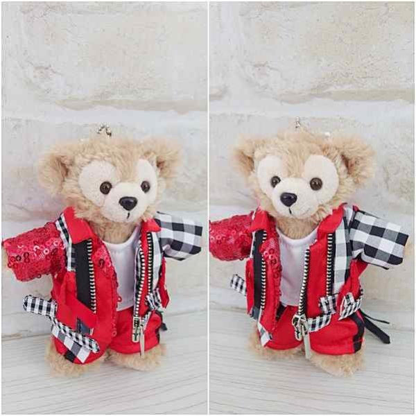 画像2: 『SALE中』 ダッフィー 衣装 ぬいばサイズ (全長14cm) コスチューム 服 kp190 (2)