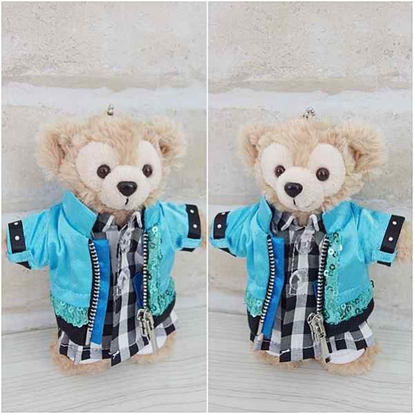 画像2: 【予約受付中】  ダッフィー 衣装 ぬいばサイズ (全長14cm) コスチューム 服 kp195 (2)