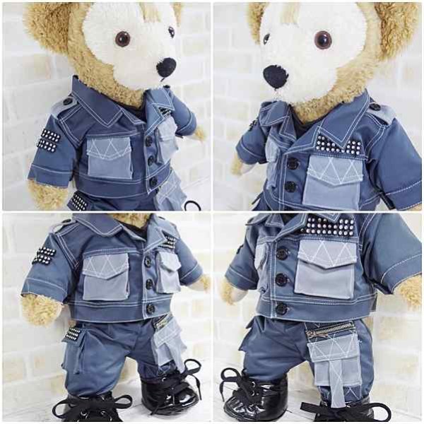 画像3: 『SALE中』  ダッフィー 衣装 Sサイズ (身長43cm) キンプリ mazy 風コスチューム 服 kp301 永 (3)