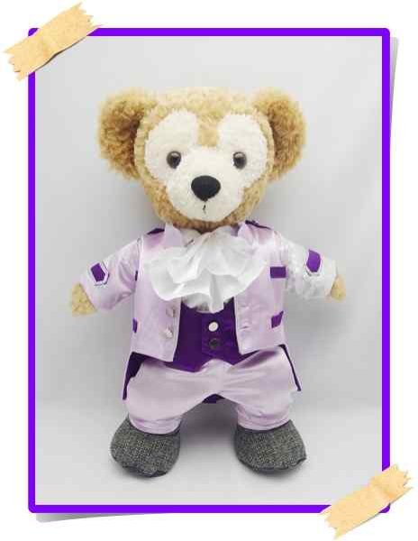 画像1: 『SALE中』 ダッフィー 衣装 Sサイズ (身長43cm) Prince 風コスチューム 服 kp30 (1)