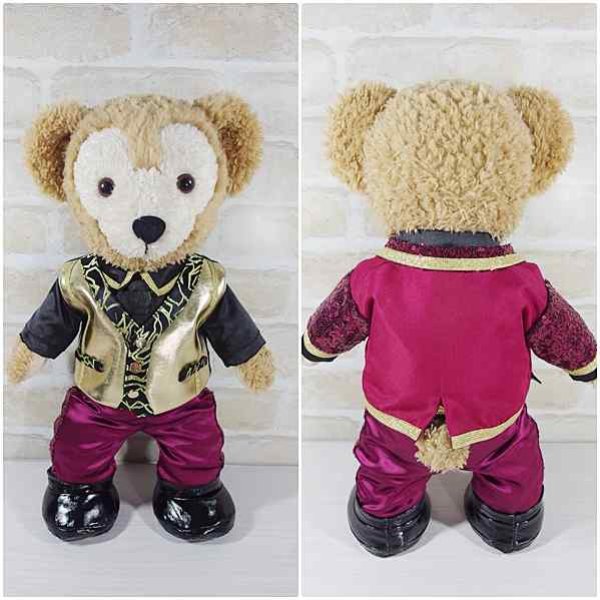 画像4: 【お知らせ】 ダッフィー 衣装 Sサイズ (身長43cm)  配信風 コスチューム 服 kp320 (4)