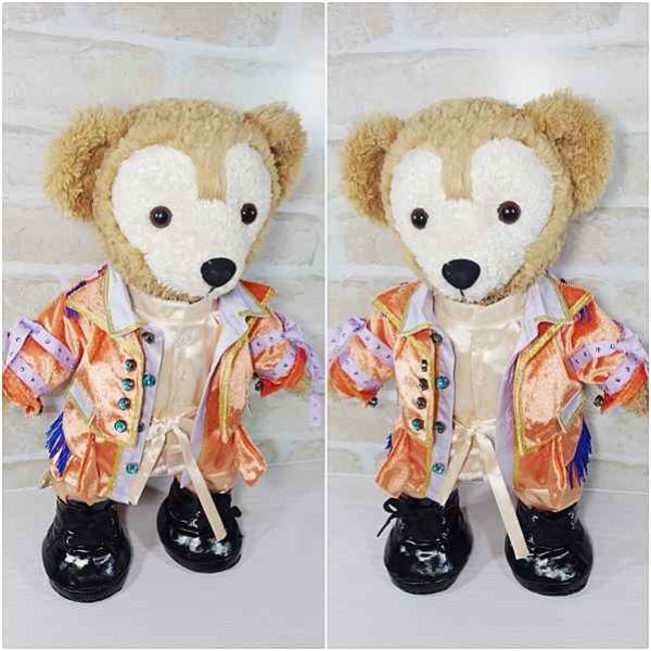 画像2: 『SALE中』 ダッフィー 衣装 Sサイズ (身長43cm)  2020 配信風 コスチューム 服 kp332 (2)