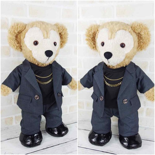 画像2: ダッフィー 衣装 Sサイズ 衣装 venue101風 コスチューム 服 kp375 真紅 (2)