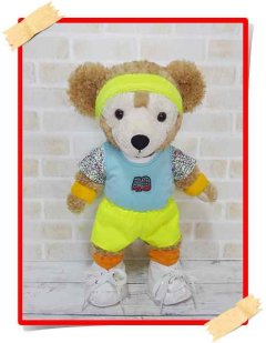 『SALE中』 ※サングラス別売り ダッフィー 衣装 Sサイズ (身長43cm)  2020 配信風 コスチューム 服 kp380