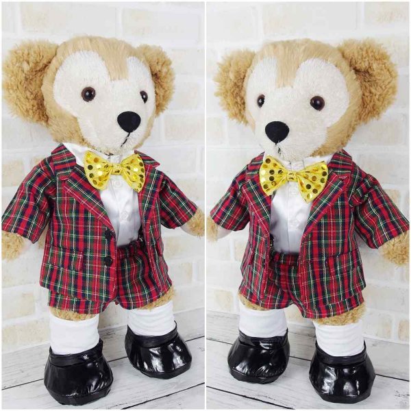 画像2: 【予約受付中】  ダッフィー 衣装 Sサイズ (身長43cm) キンプリ 風コスチューム 服 kp389 (2)