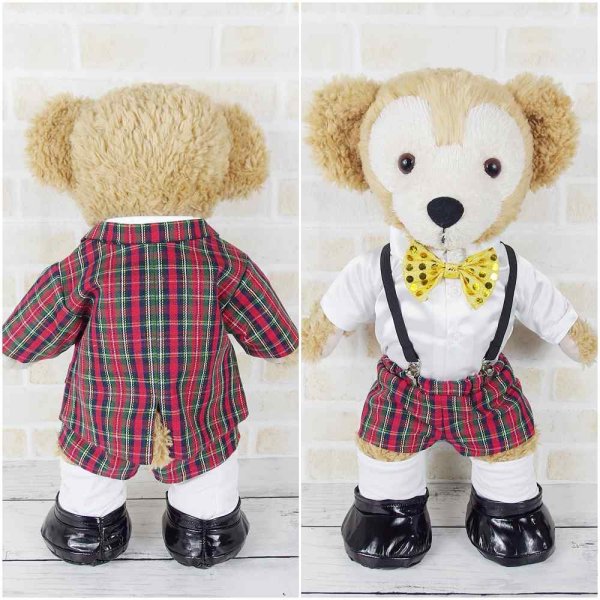 画像4: 【予約受付中】  ダッフィー 衣装 Sサイズ (身長43cm) キンプリ 風コスチューム 服 kp389 (4)