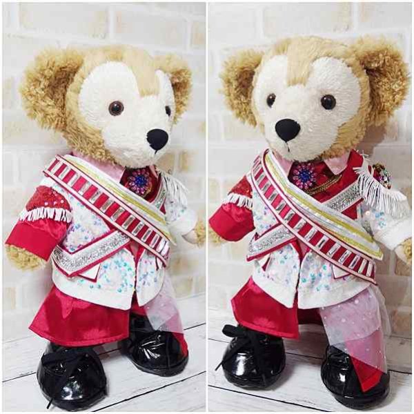 画像2: 【予約受付中】真紅担当 ダッフィー 衣装 Sサイズ (身長43cm) コスチューム 服 kp410 (2)