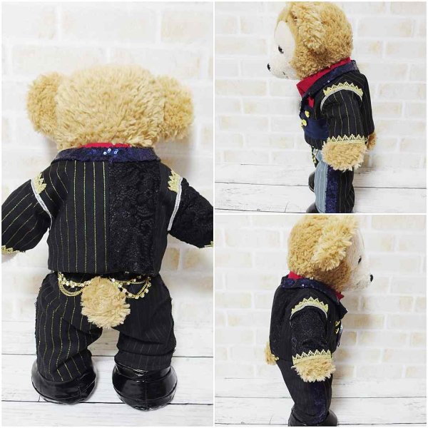 画像4: 【予約受付中】 ひまわりイエロー担当『SALE中』 『SALE中』 ダッフィー 衣装 Sサイズ (身長43cm) コスチューム 服 kp402 (4)