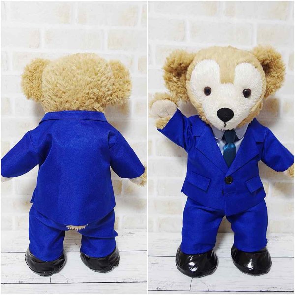 画像4: 【予約受付中】  ダッフィー 衣装 Sサイズ (身長43cm) キンプリ 風コスチューム 服 kp423 (4)