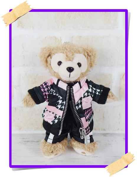 画像1: 『SALE中』  ダッフィー 衣装 ぬいばサイズ (全長14cm) コスチューム 服 2022 紫kp438 (1)