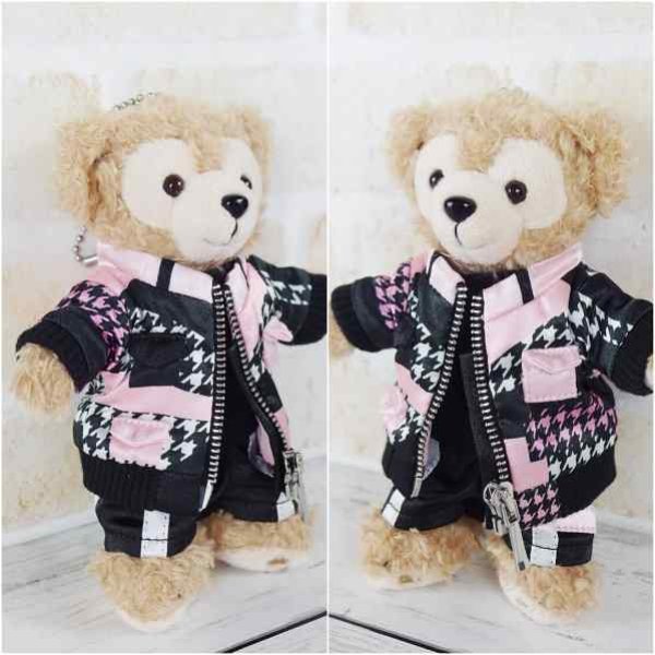 画像2: 『SALE中』  ダッフィー 衣装 ぬいばサイズ (全長14cm) コスチューム 服 2022 紫kp438 (2)