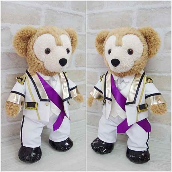 画像2: 【予約受付中】 ダッフィー 衣装 Sサイズ (身長43cm) キンプリ 風コスチューム 服 kp43 (2)